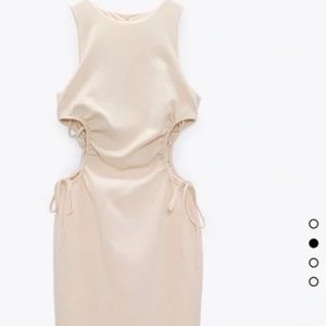 Zara Cut Out Slim Dress (Small)